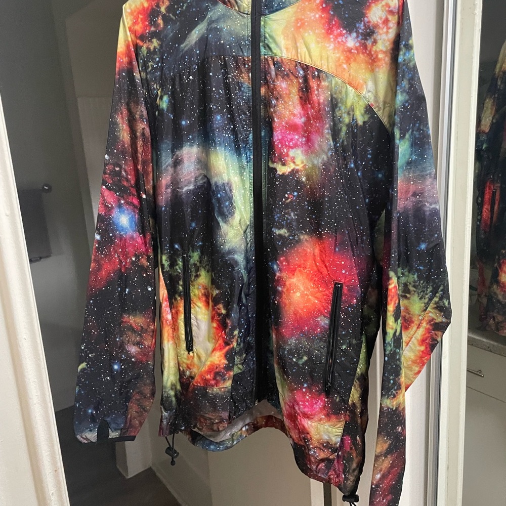 Galaxy print nike rare space jacket